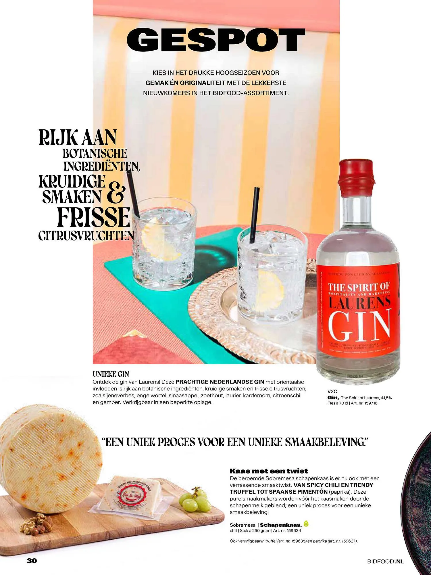 Bidfood folder van 1 mei tot 31 augustus 2025 - Folder pagina 30