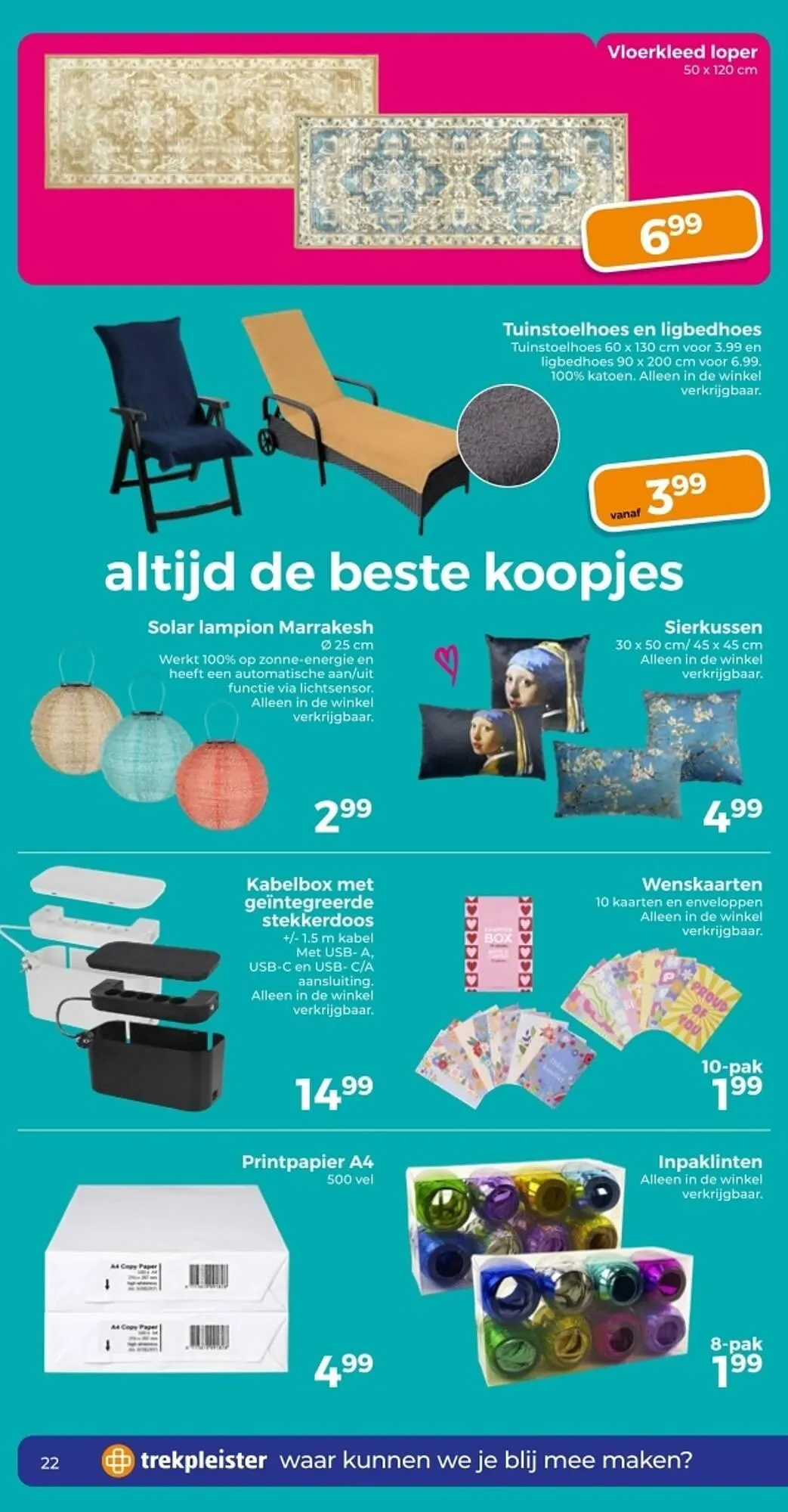 Trekpleister folder van 28 april tot 3 mei 2026 - Folder pagina 22