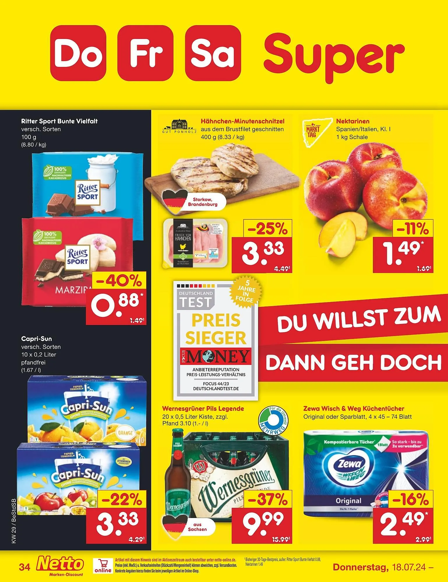 Netto Marken-Discount DE folder van 15 juli tot 20 juli 2024 - Folder pagina 40