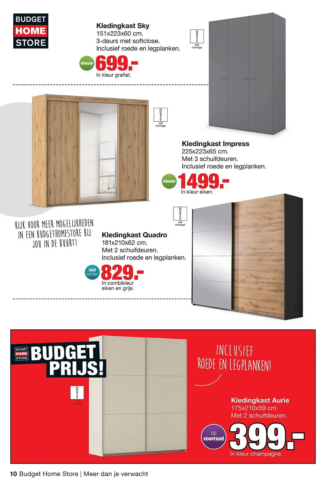 Budget Home Store folder van 18 mei tot 15 juni 2025 - Folder pagina 10
