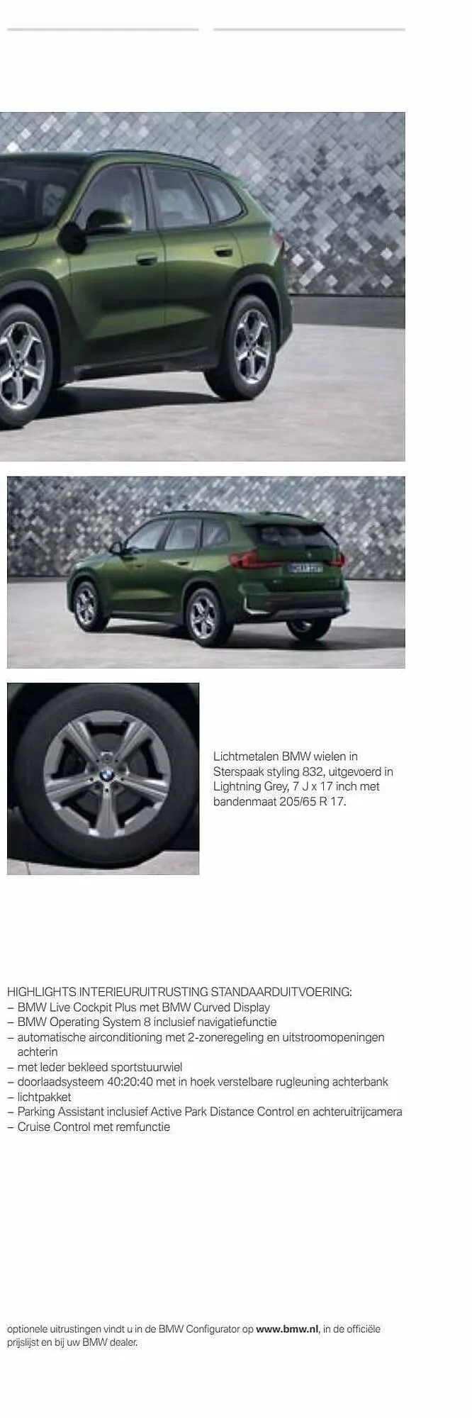 BMW folder - iX1 & X1 van 31 december tot 31 december 2023 - Folder pagina 71