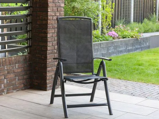 R&S Design Capri/Fidenza 160cm dining tuinset 5-delig verstelbaar