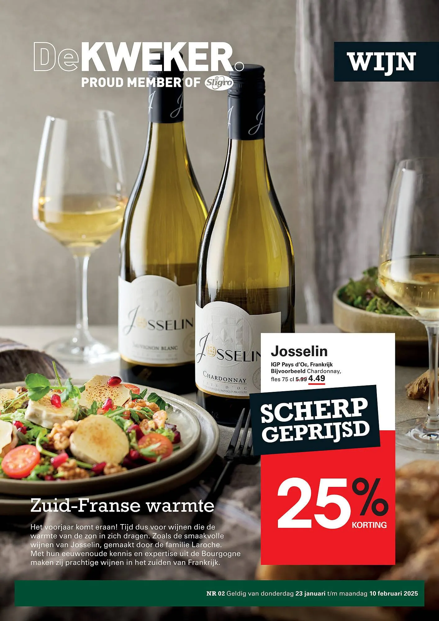 De Kweker folder van 23 januari tot 10 februari 2025 - Folder pagina 1