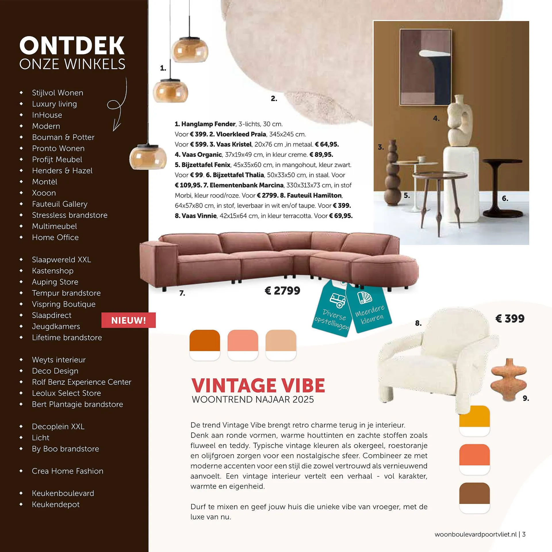 Woonboulevard Poortvliet folder van 1 oktober tot 31 oktober 2025 - Folder pagina 3