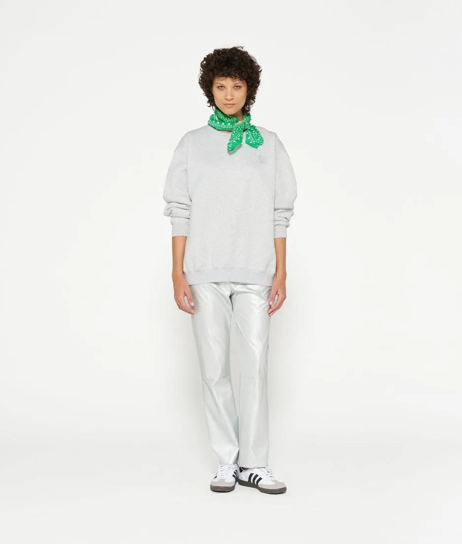 flared pants leatherlook