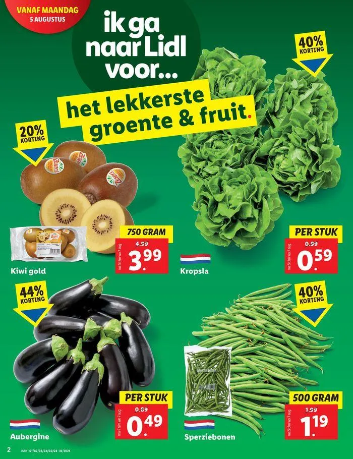 Actuele speciale acties van 1 augustus tot 14 augustus 2024 - Folder pagina 2