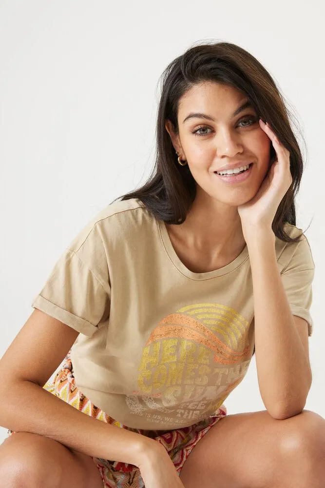 garcia t-shirt beige