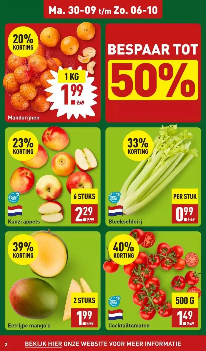 Exclusieve deals voor onze klanten van 26 september tot 10 oktober 2024 - Folder pagina 2