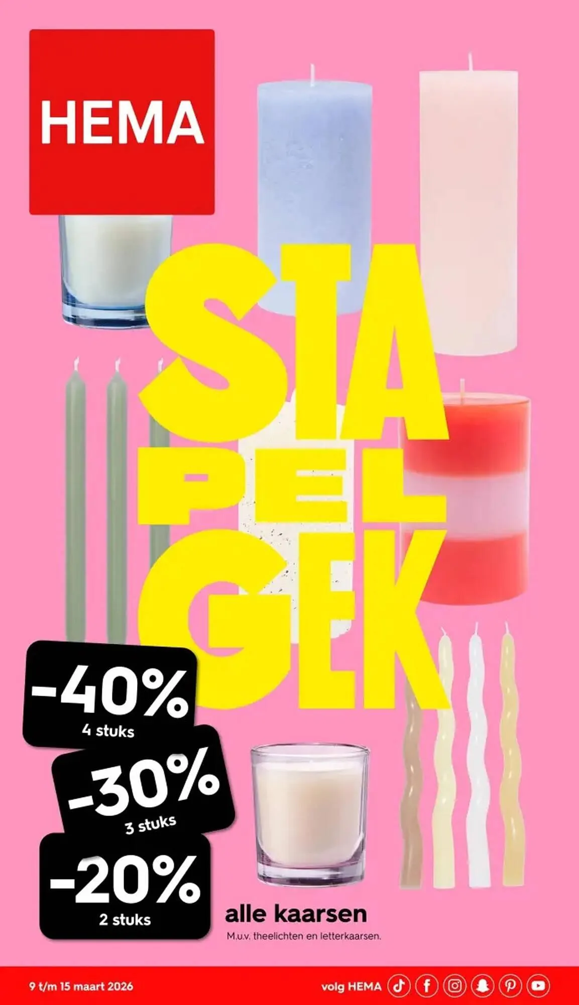 HEMA folder van 9 maart tot 15 maart 2026 - Folder pagina 1