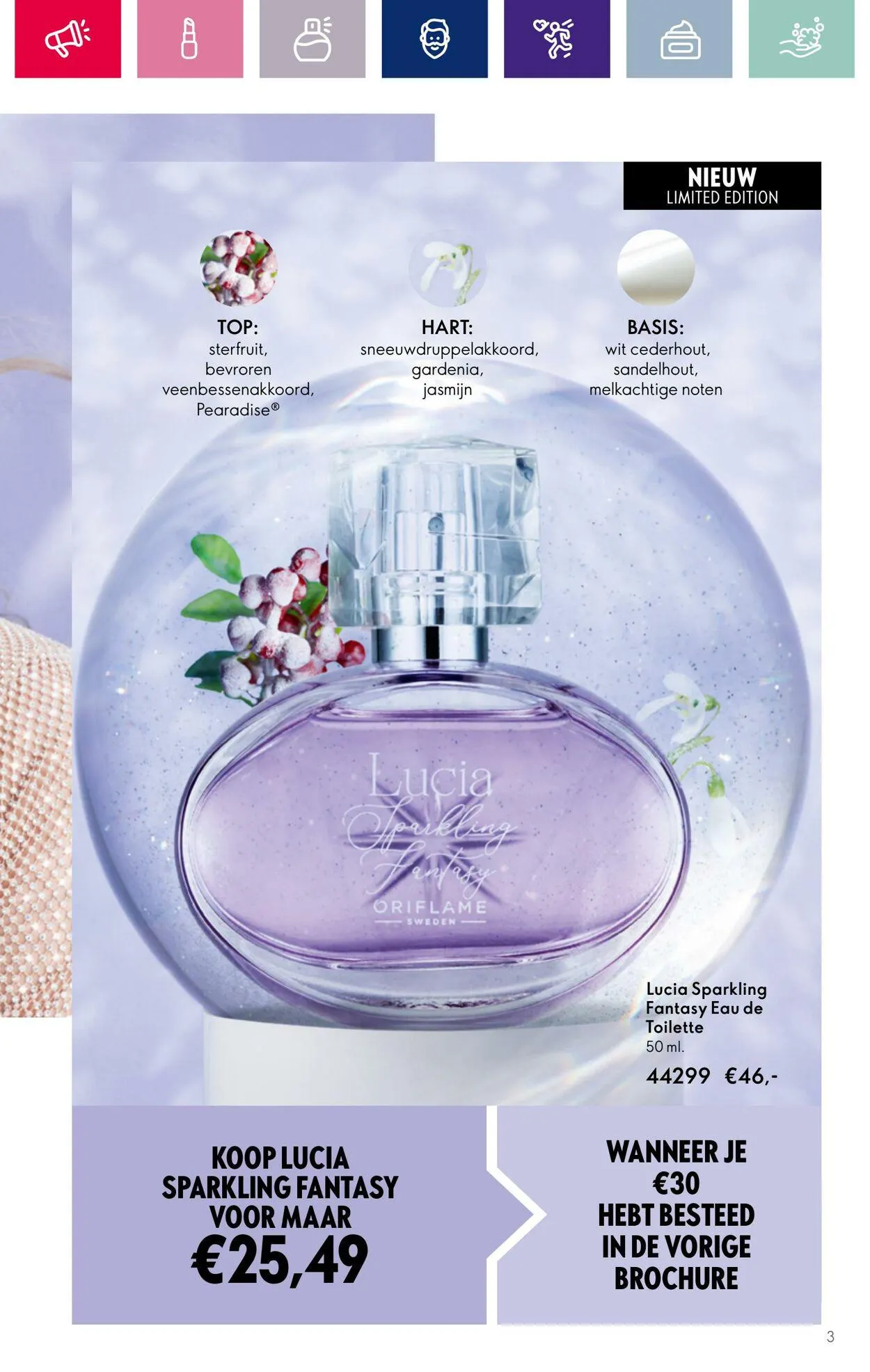 Oriflame Actuele folder van 29 november tot 19 december 2023 - Folder pagina 3
