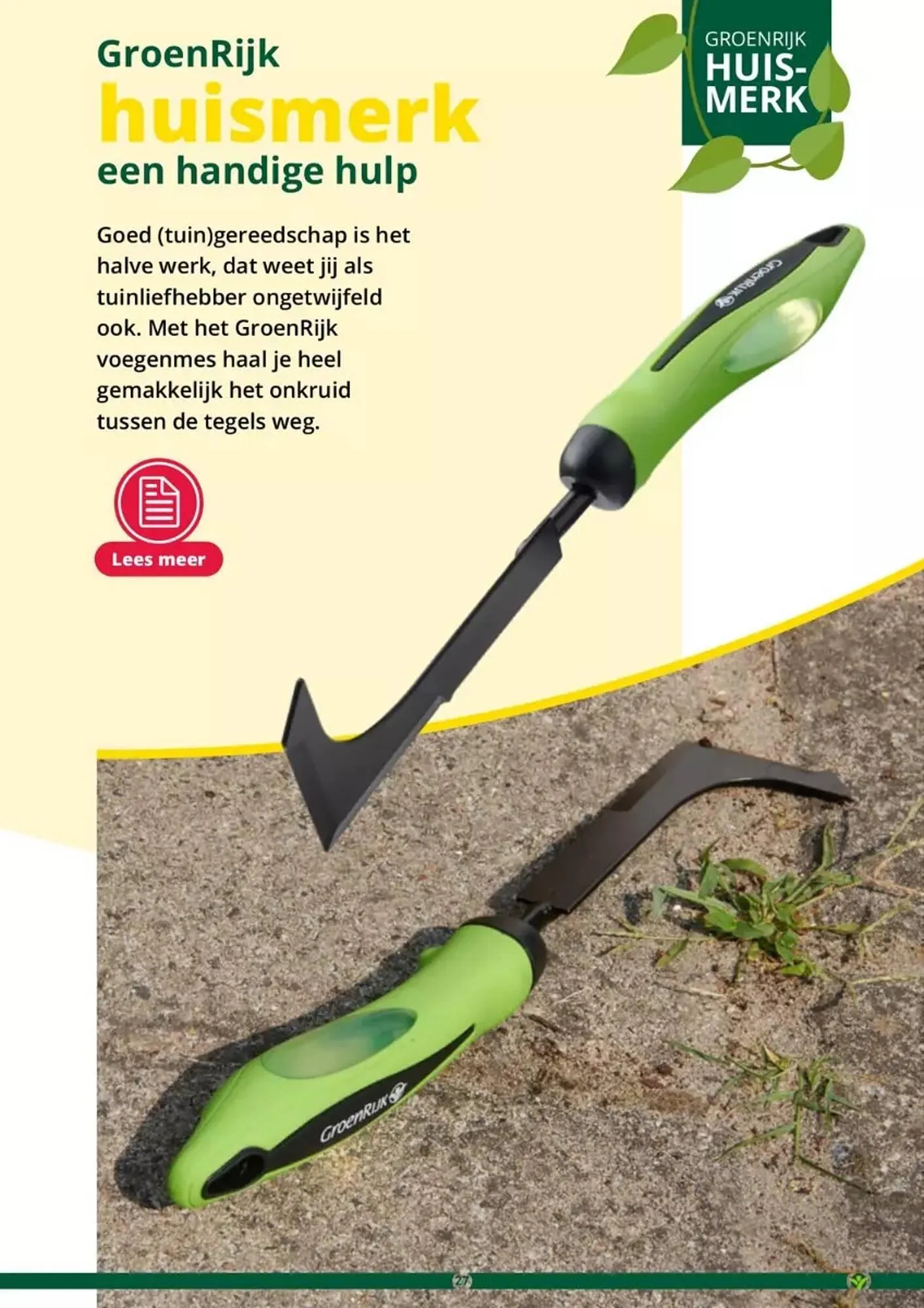 GroenRijk folder van 17 mei tot 31 augustus 2023 - Folder pagina 27