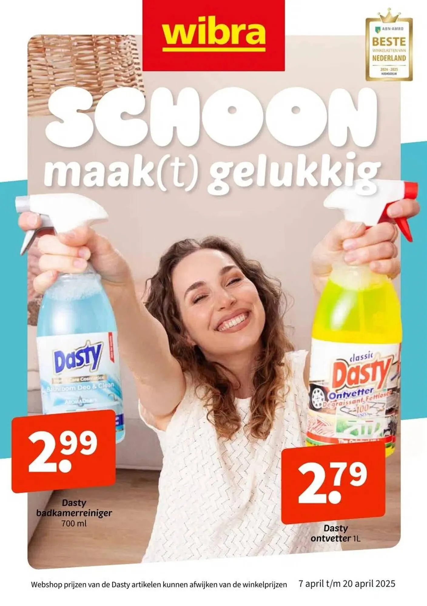 Wibra folder van 7 april tot 20 april 2025 - Folder pagina 1