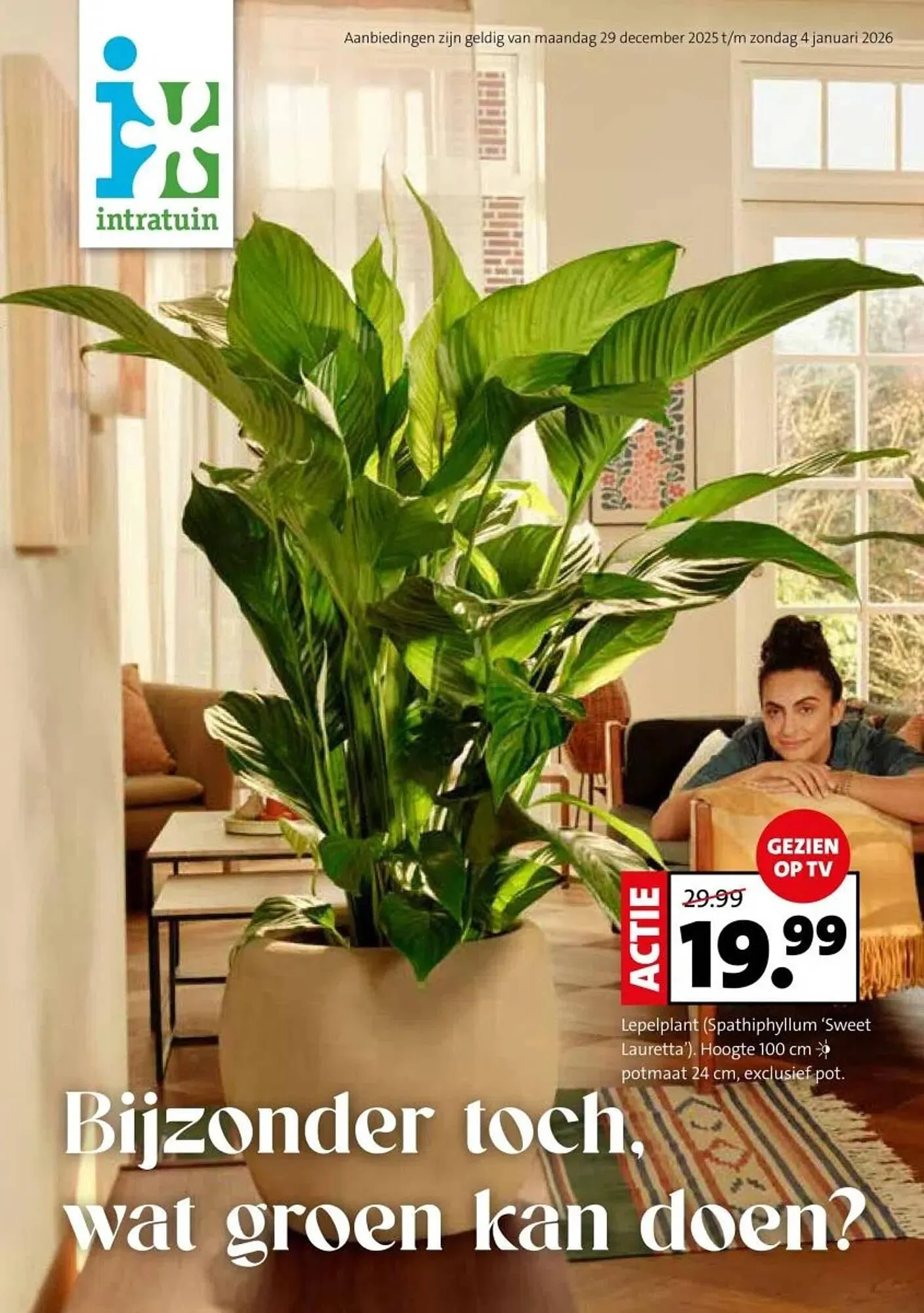 Intratuin folder van 29 december tot 4 januari 2026 - Folder pagina 1