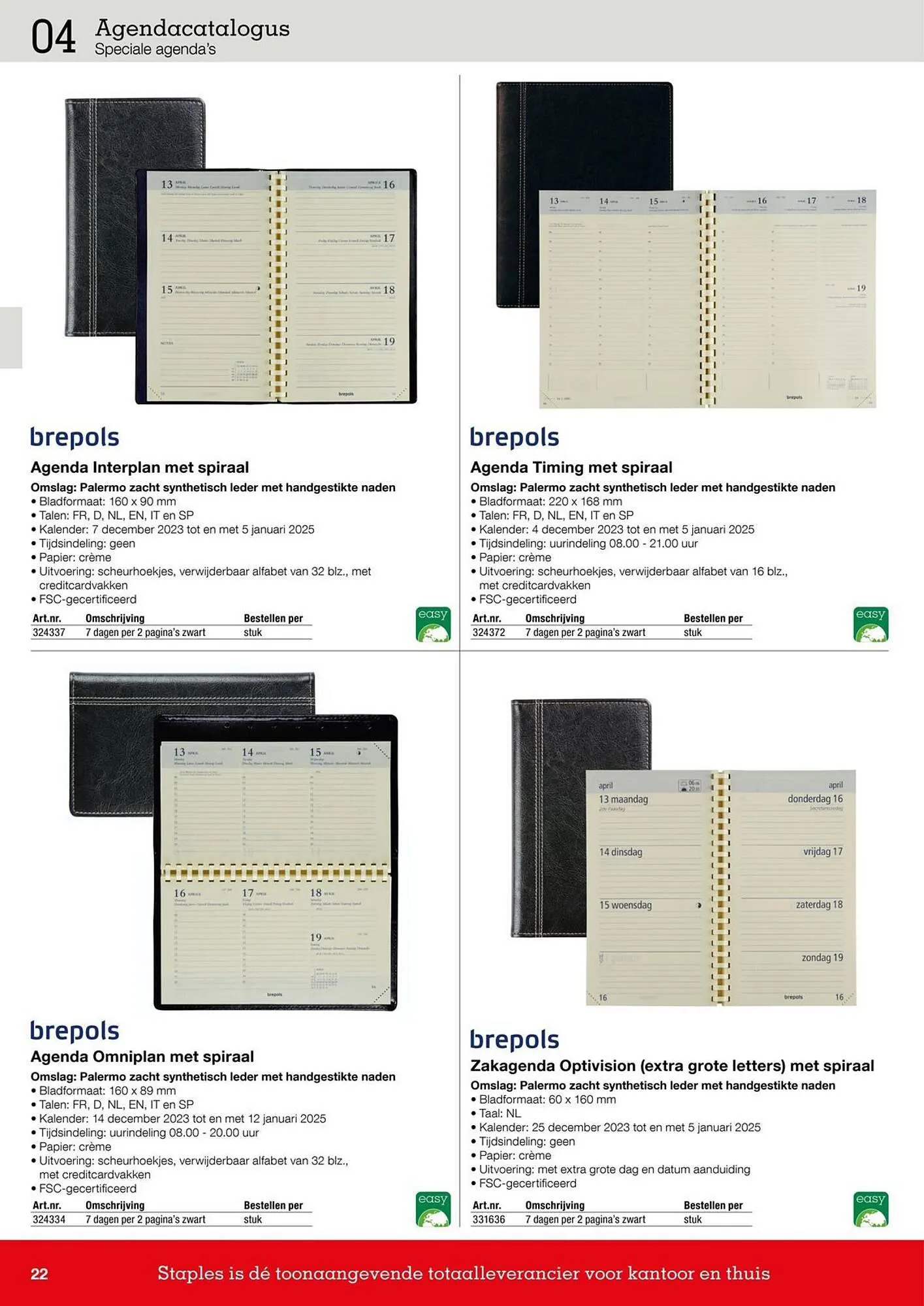 Staples folder van 17 november tot 31 december 2023 - Folder pagina 14
