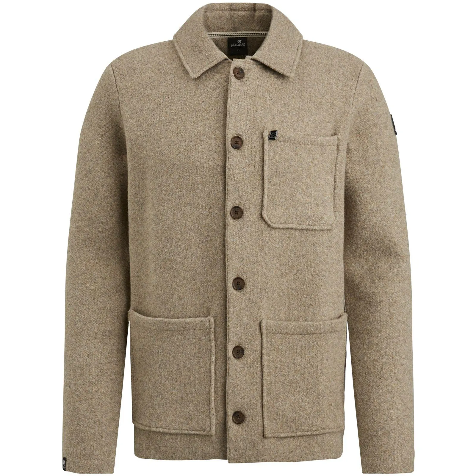 Blend Stretch Jacket Sand Melange