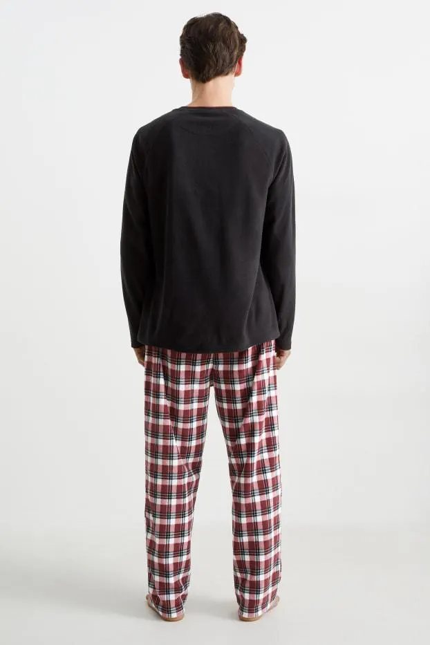 Fleecové pyžamo