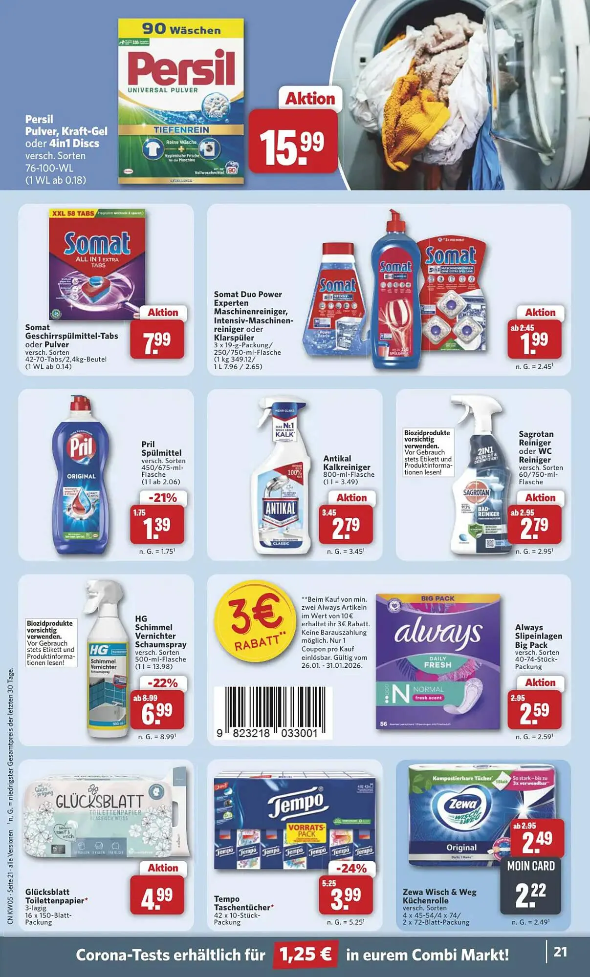 Combi Markt DE folder van 26 januari tot 31 januari 2026 - Folder pagina 21