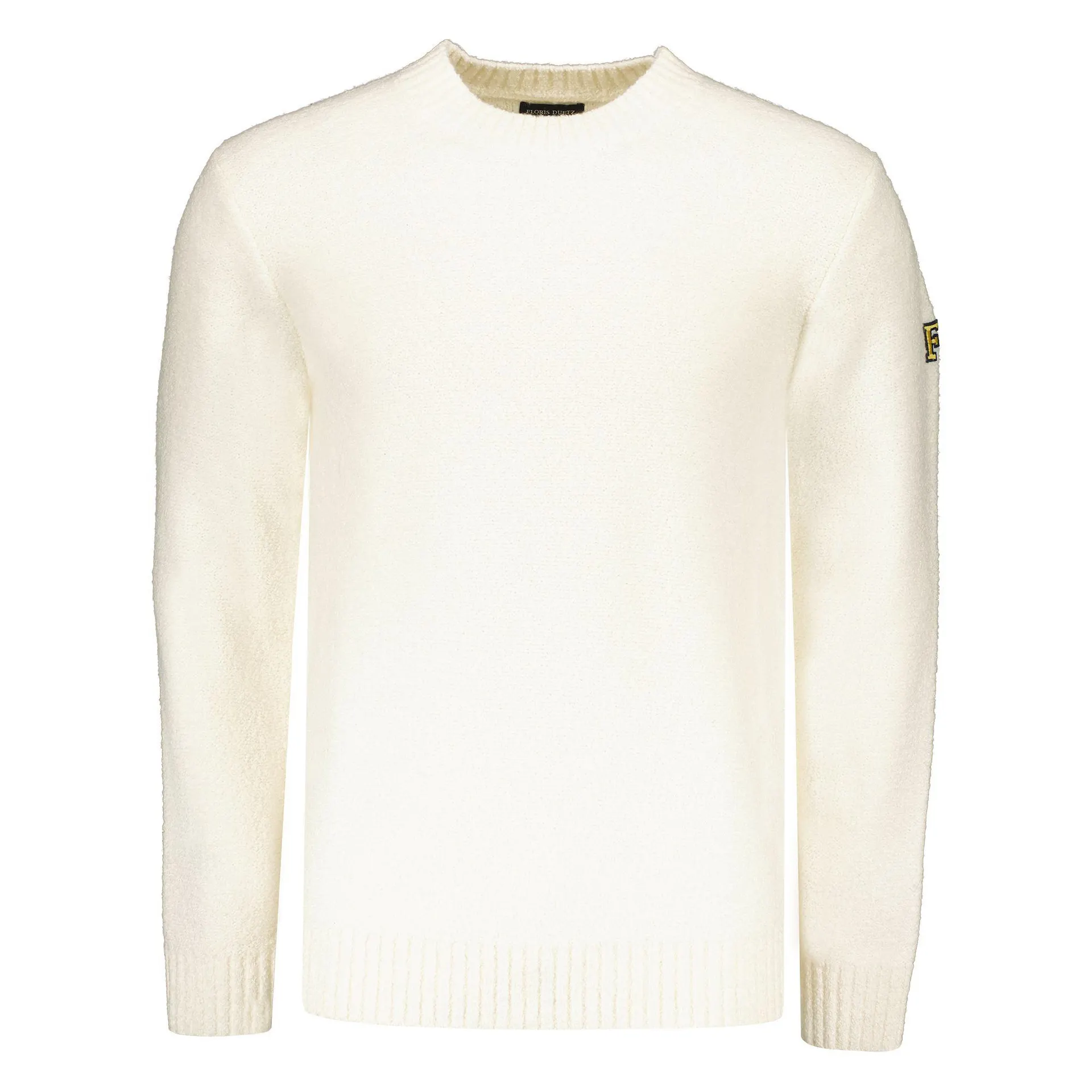 Slim Fit Trui met Ronde Hals