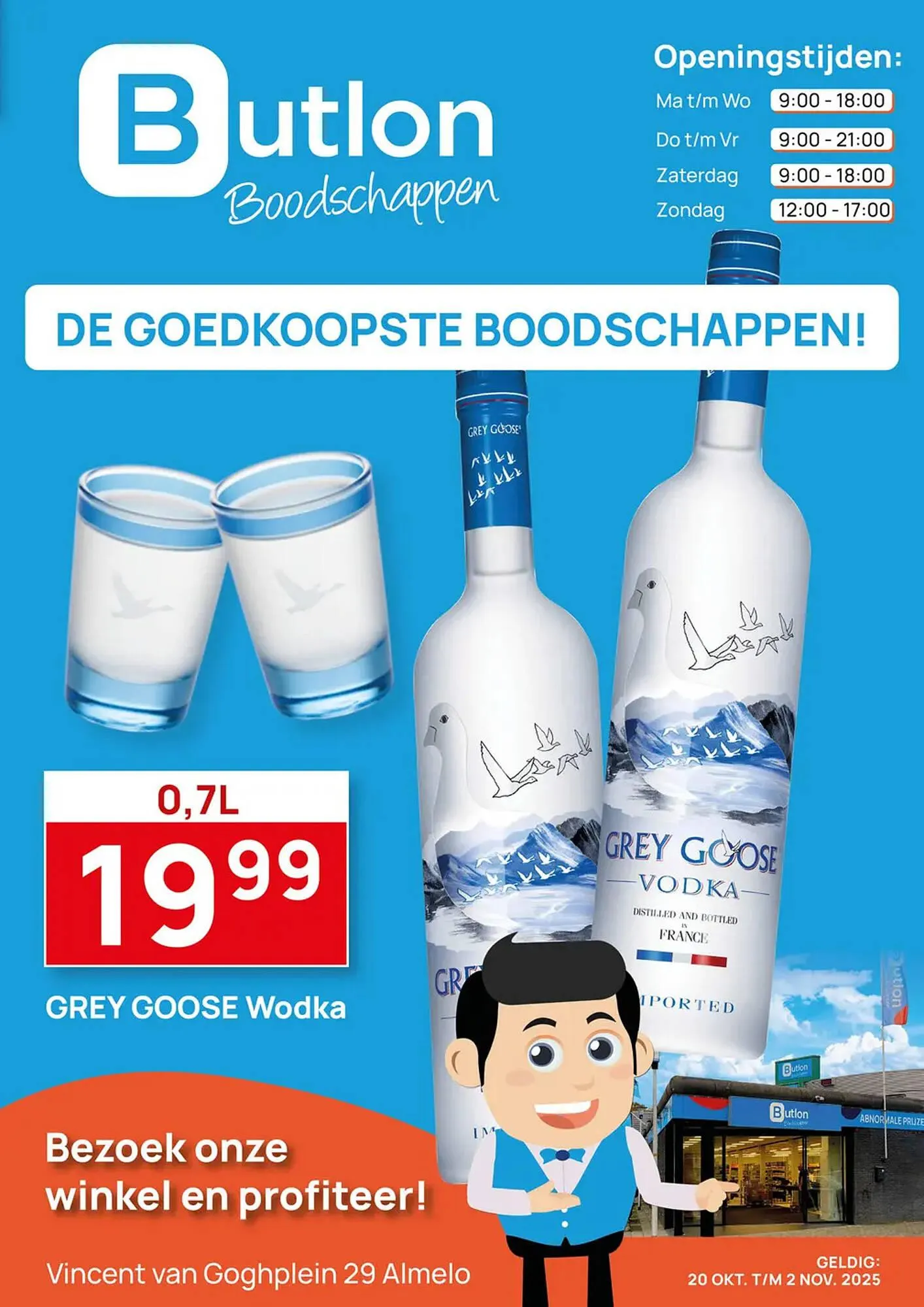 Butlon folder van 20 oktober tot 2 november 2025 - Folder pagina 1