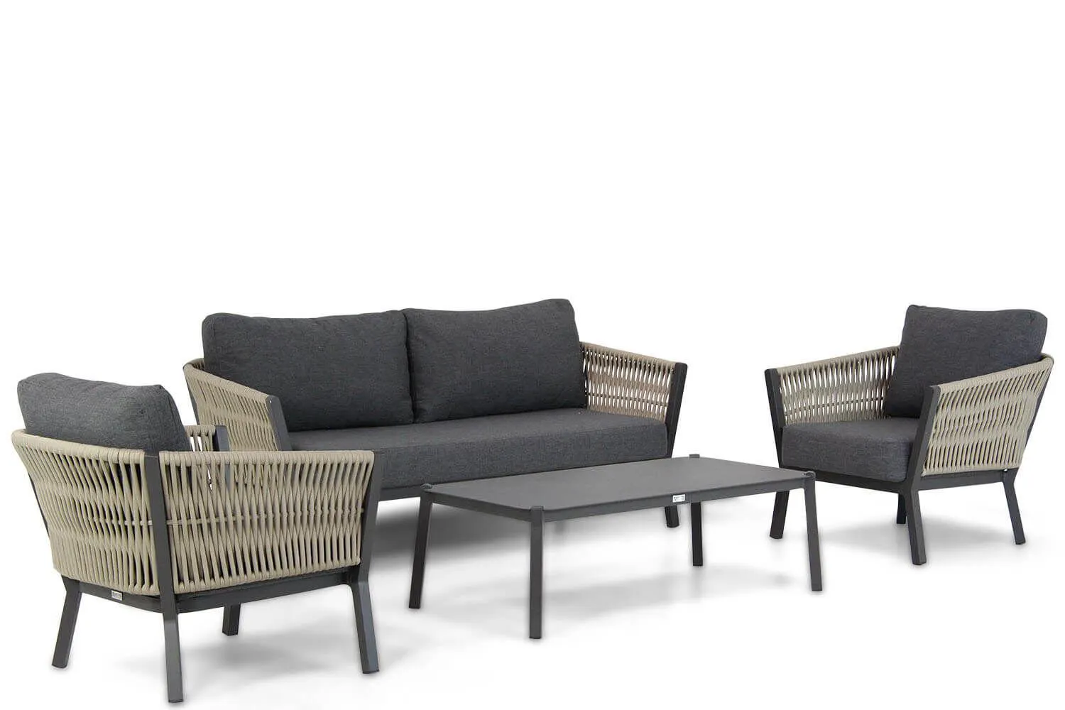 Lifestyle Rimini stoel-bank loungeset 4-delig