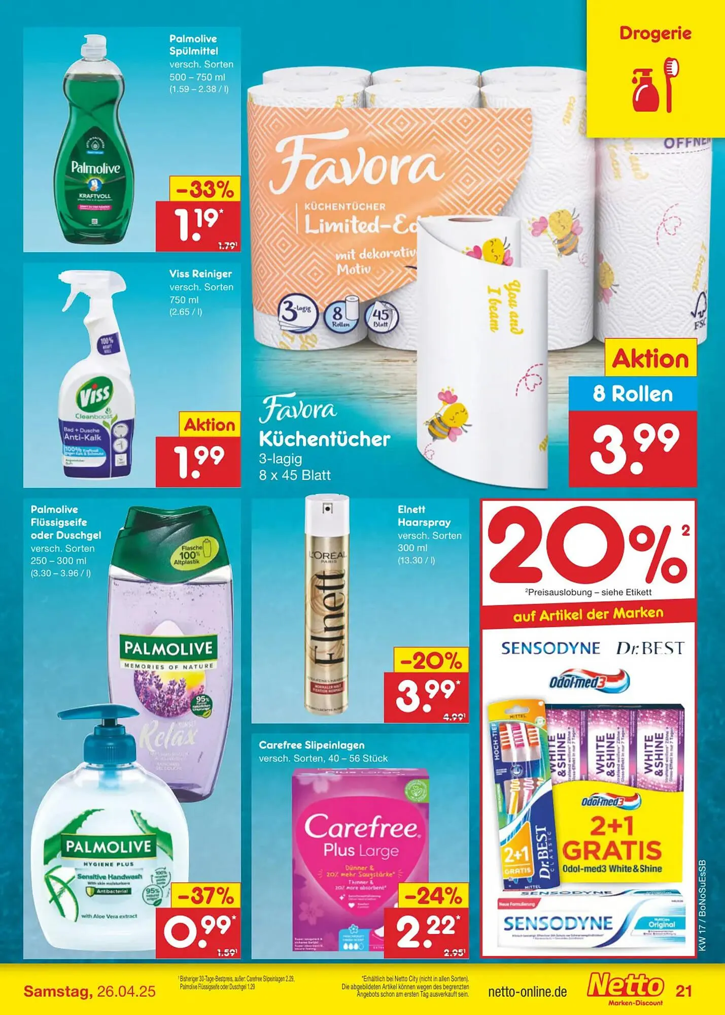 Netto Marken-Discount DE folder van 22 april tot 26 april 2025 - Folder pagina 33