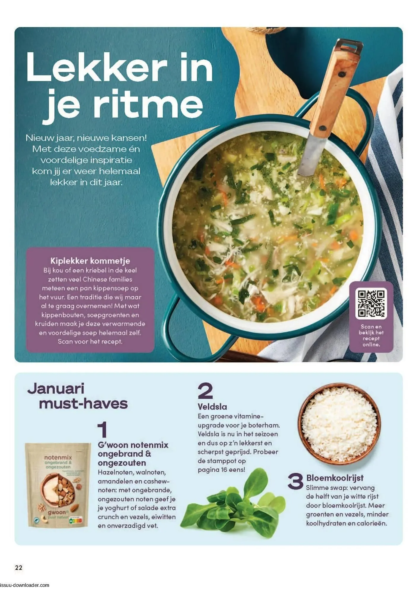 Boodschappen folder van 1 januari tot 31 januari 2026 - Folder pagina 22