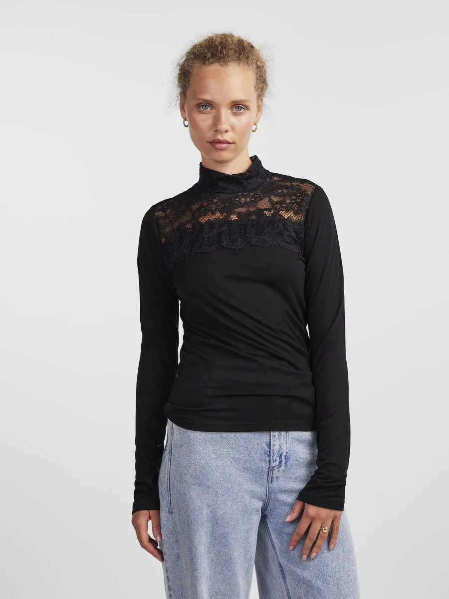 PCMOLLY TOP MET LANGE MOUWEN