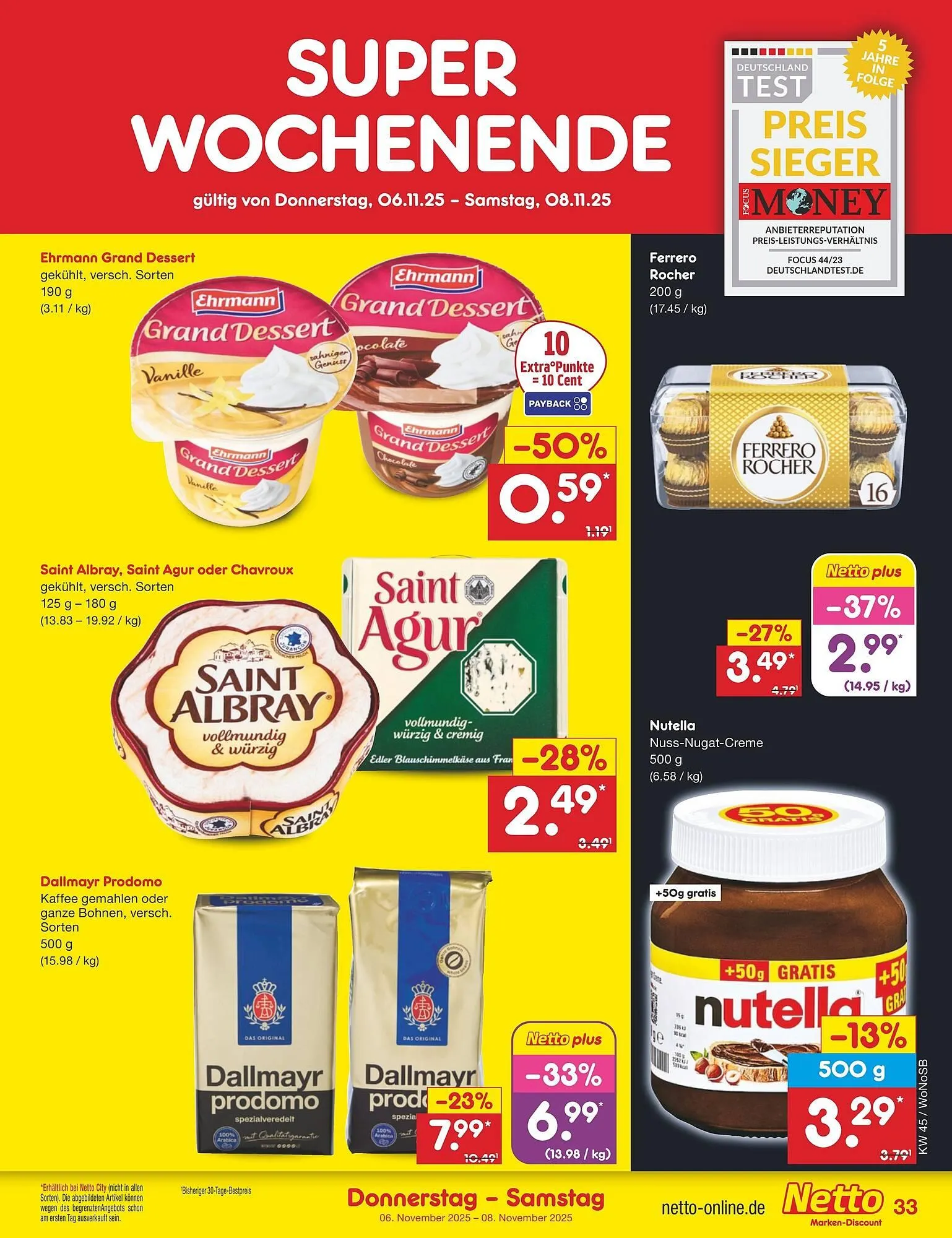 Netto Marken-Discount DE folder van 3 november tot 8 november 2025 - Folder pagina 39