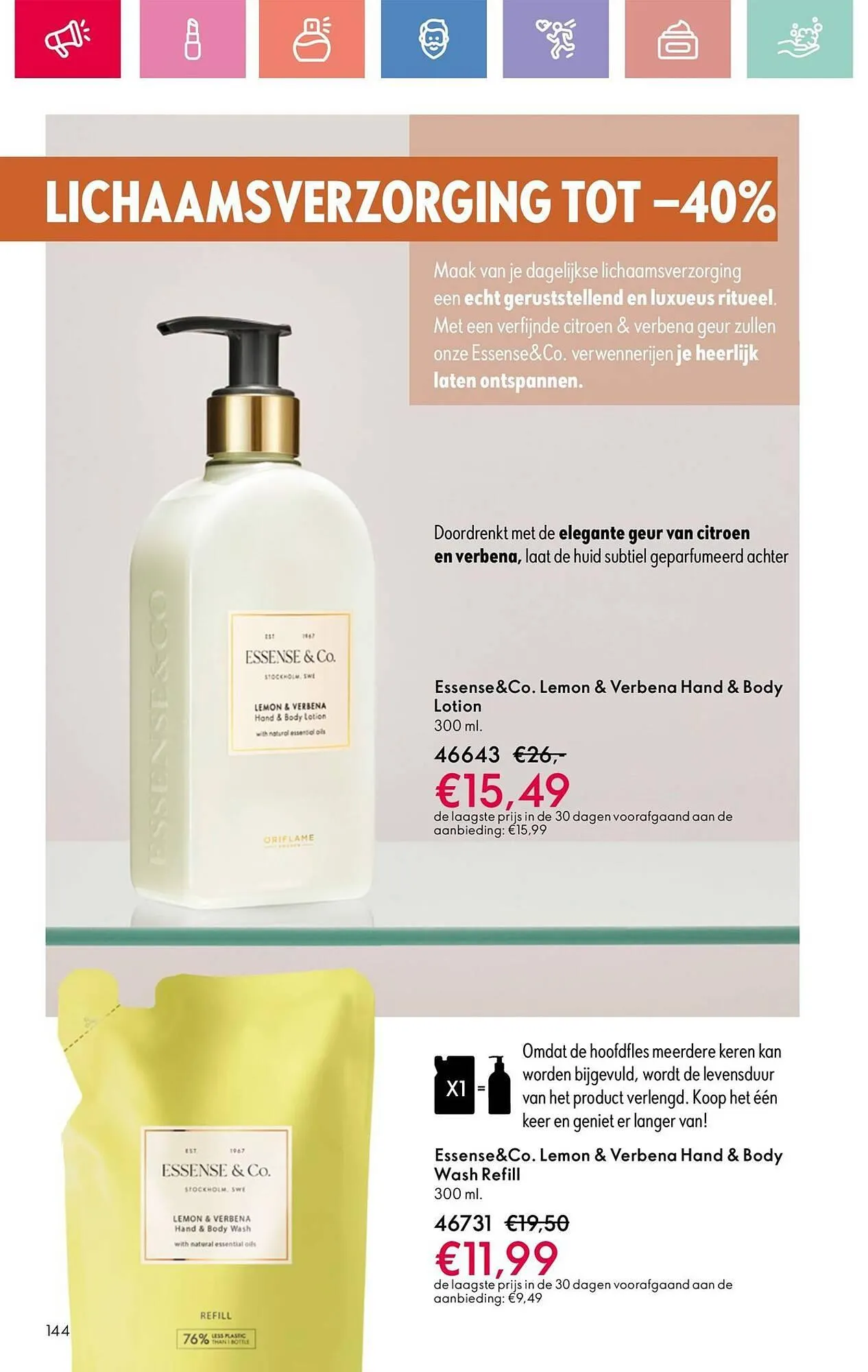 Oriflame folder van 24 augustus tot 13 september 2025 - Folder pagina 144