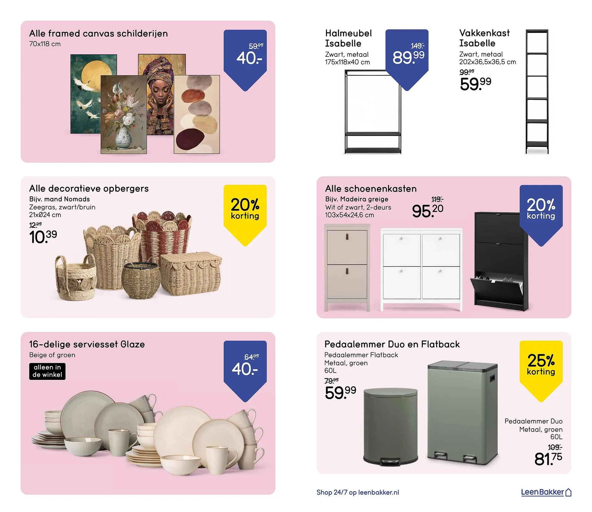 Leen Bakker folder van 1 september tot 14 september 2025 - Folder pagina 8