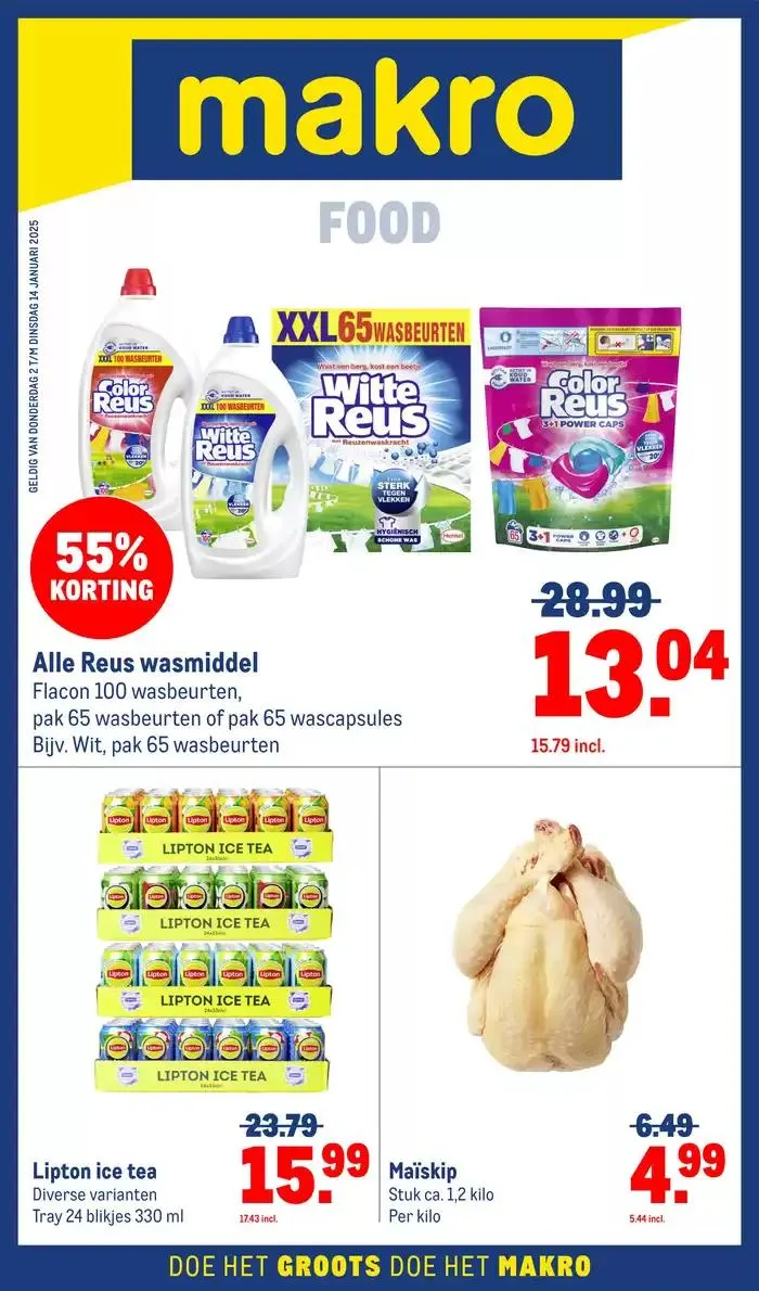 Exclusieve deals voor onze klanten van 2 december tot 14 januari 2025 - Folder pagina 1