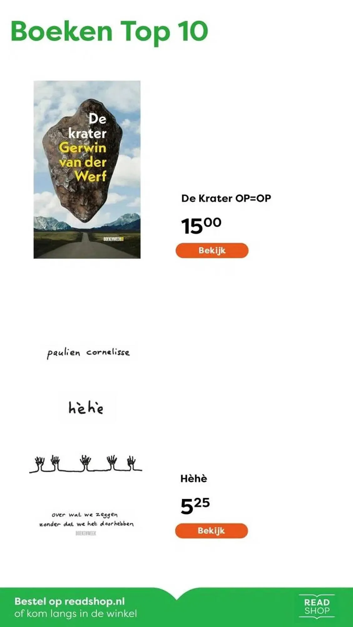 The Read Shop folder van 24 maart tot 30 maart 2025 - Folder pagina 3