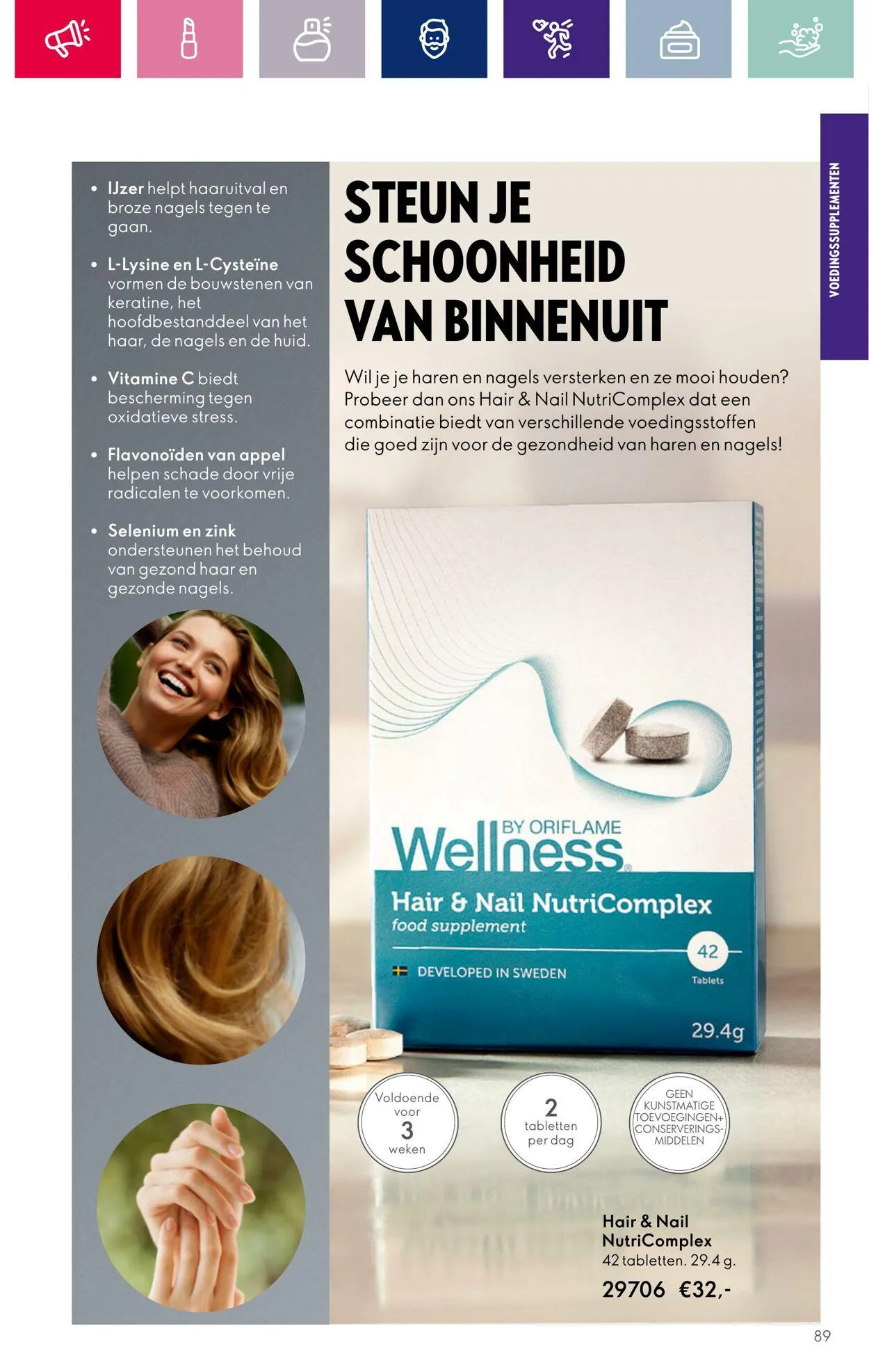 Oriflame Actuele folder van 29 november tot 19 december 2023 - Folder pagina 89