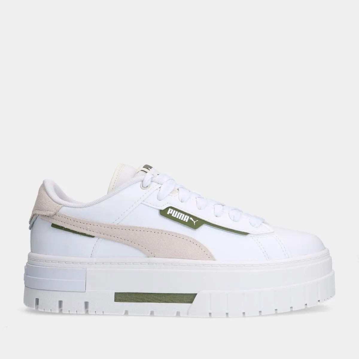 Puma mayze crashed wns witte dames sneakers