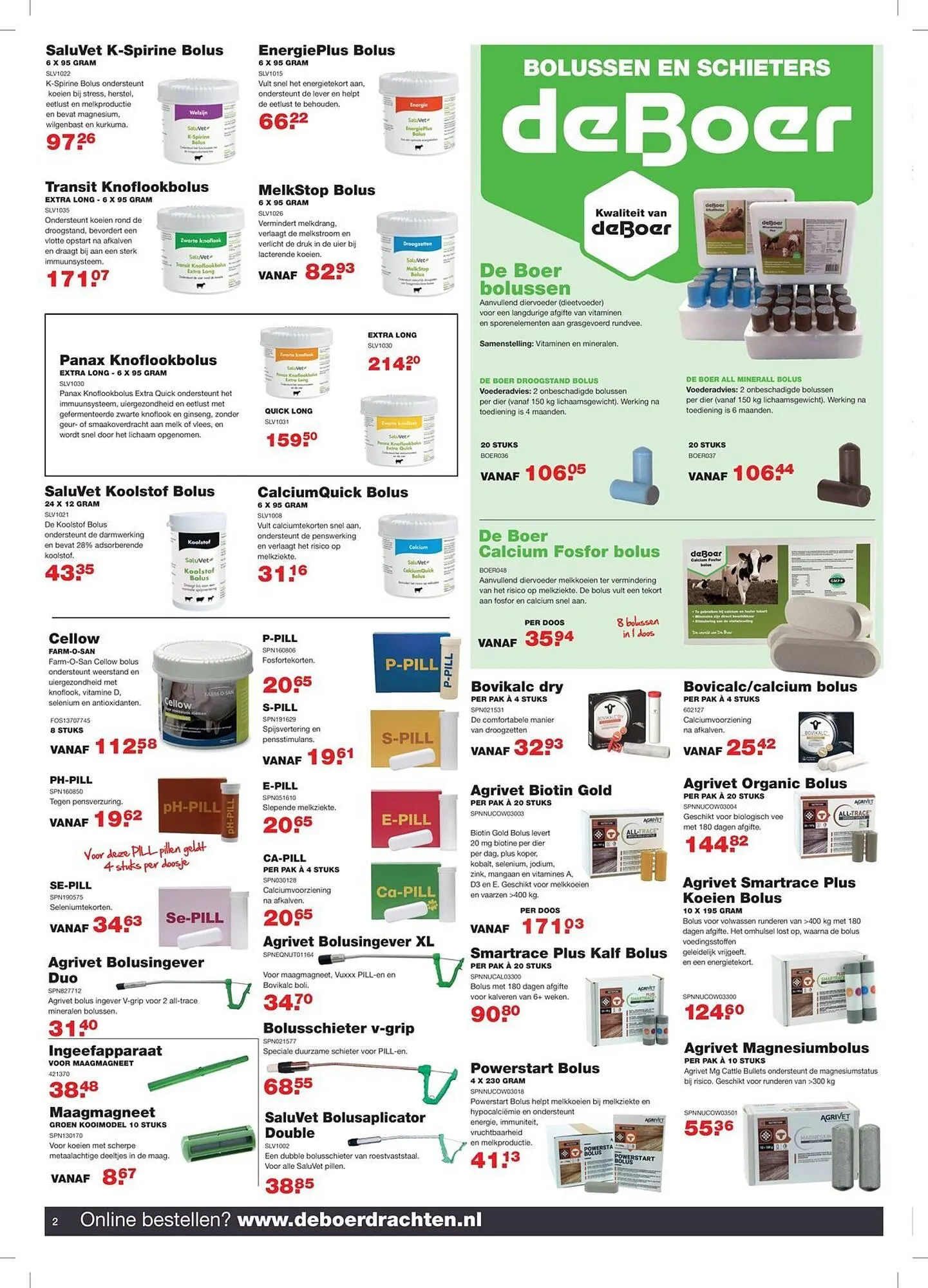 De Boer Drachten folder van 24 oktober tot 31 maart 2026 - Folder pagina 2