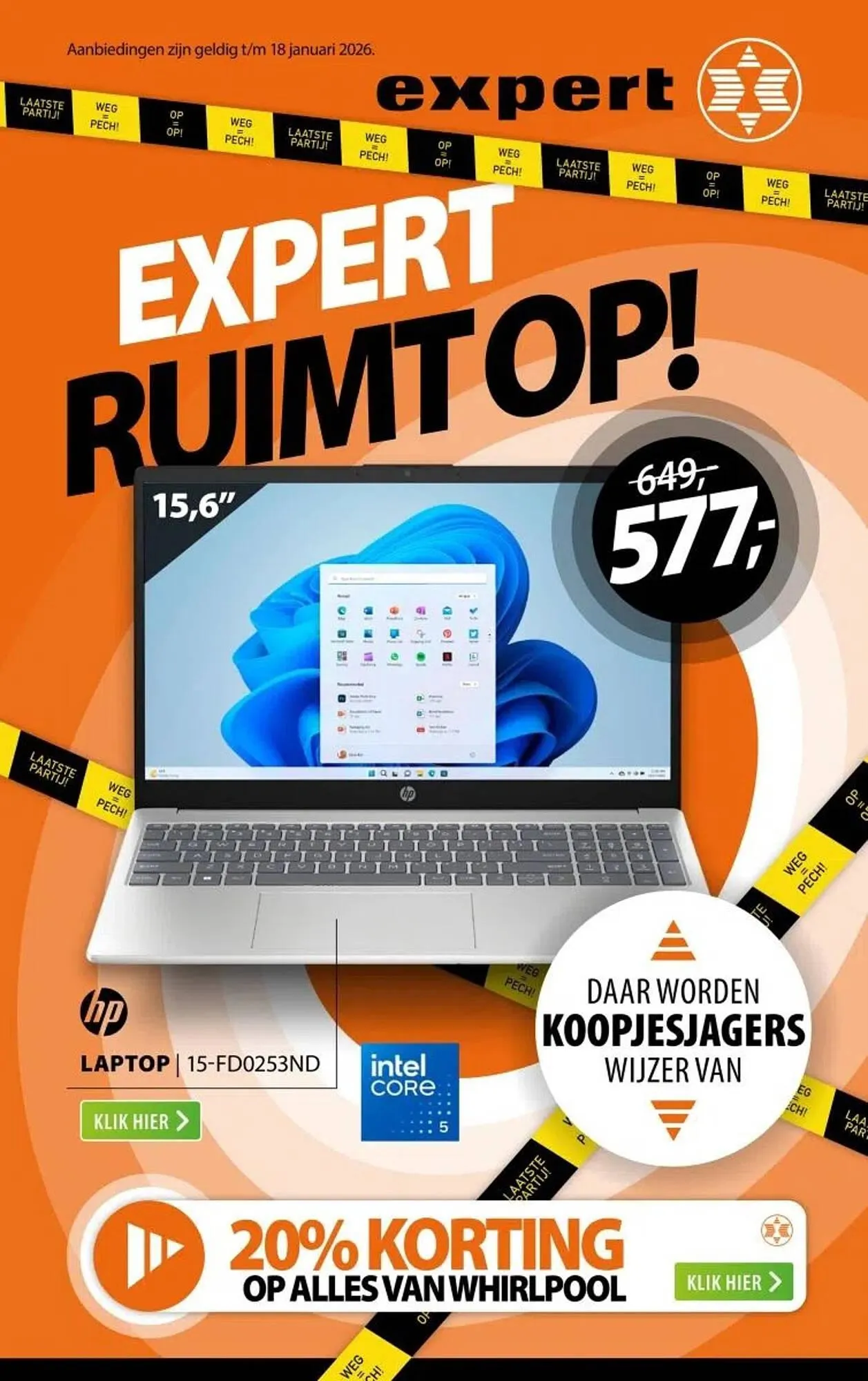 Expert folder van 11 januari tot 18 januari 2026 - Folder pagina 1