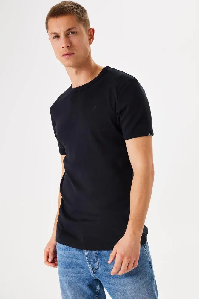 garcia basic t-shirt zwart
