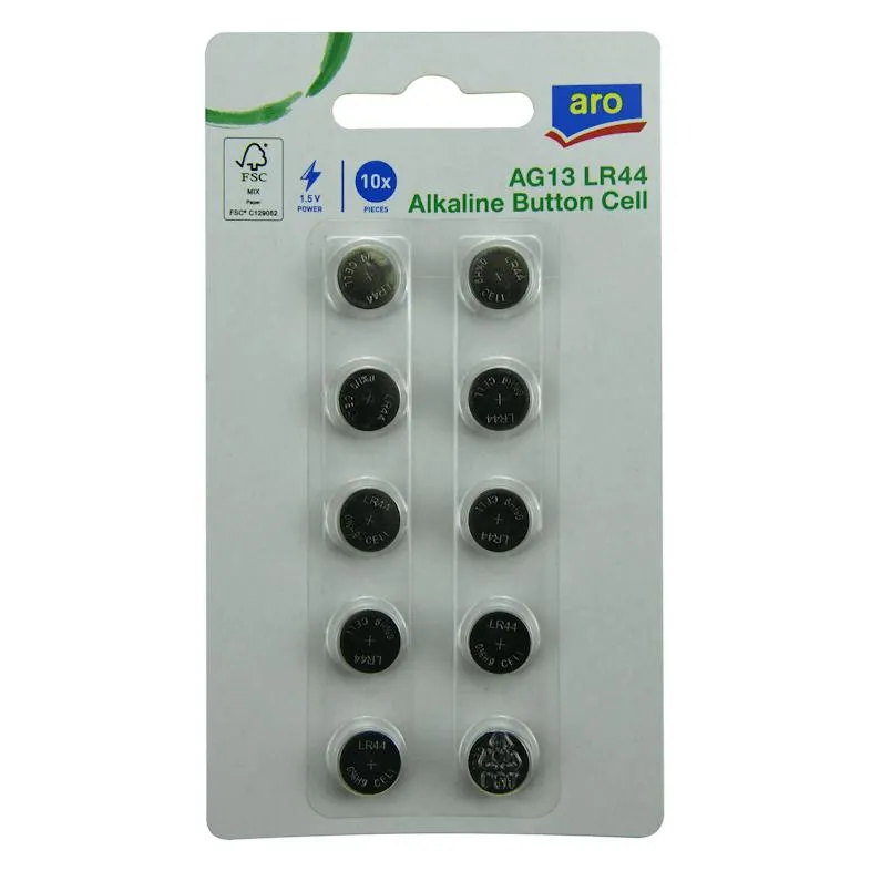 aro AG13 knoopcellen, 10 stuks
