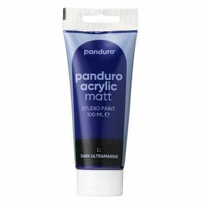 Panduro acrylverf mat - 100 ml - donkerblauw