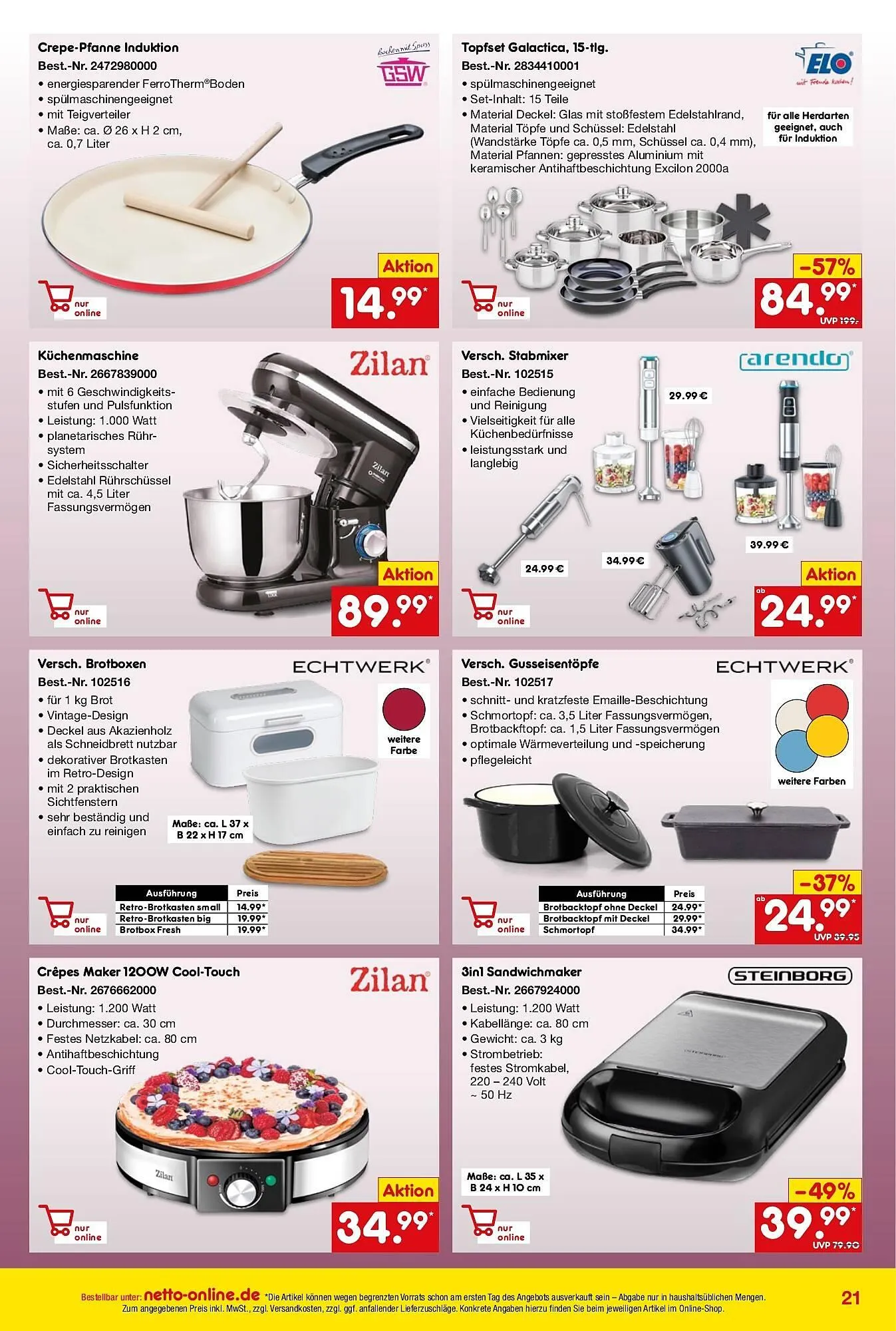 Netto Marken-Discount DE folder van 1 oktober tot 31 oktober 2025 - Folder pagina 21