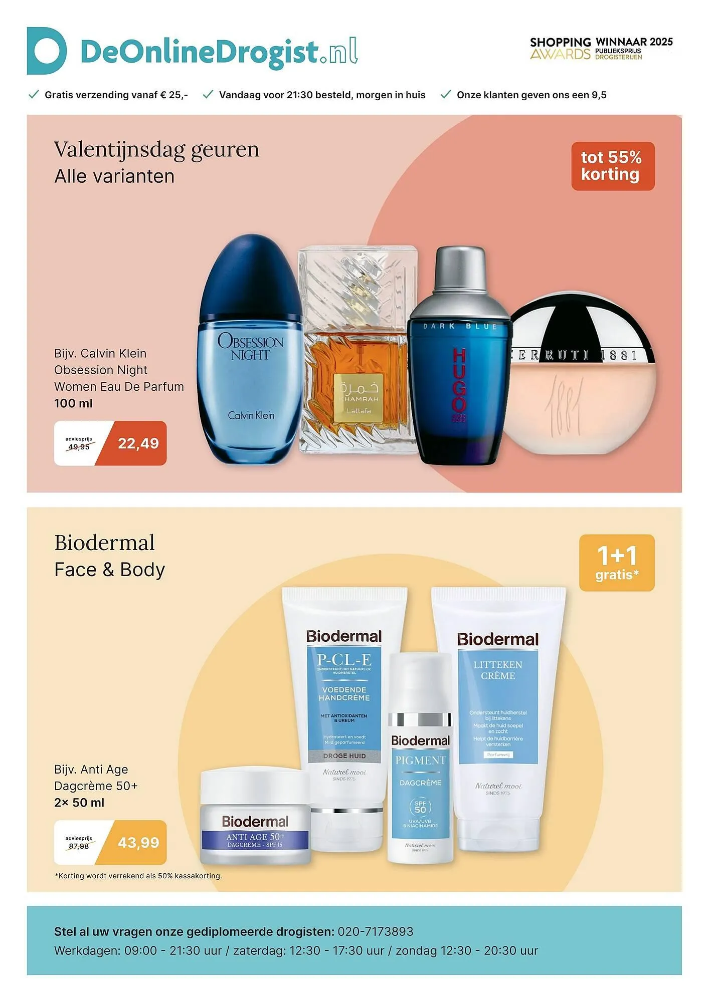 De Online Drogist folder - 1