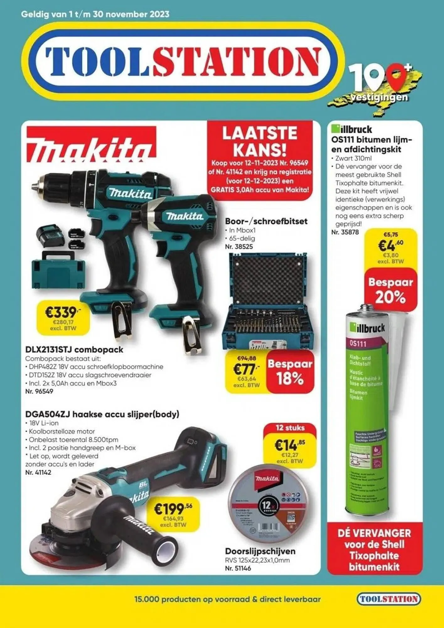 Toolstation folder van 1 november tot 30 november 2023 - Folder pagina 1