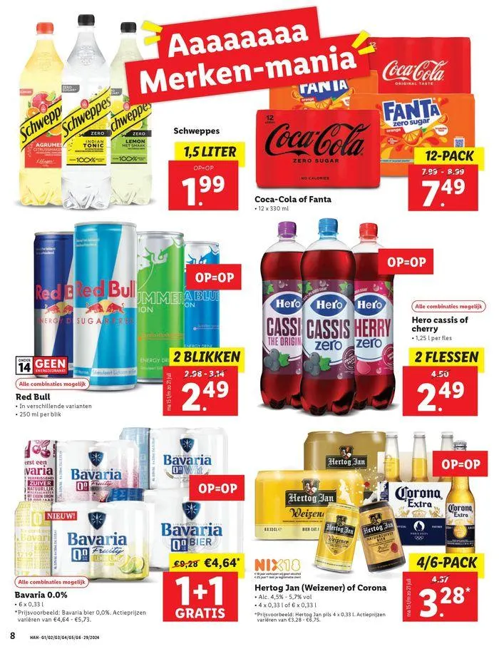 Actuele speciale acties van 11 juli tot 24 juli 2024 - Folder pagina 8