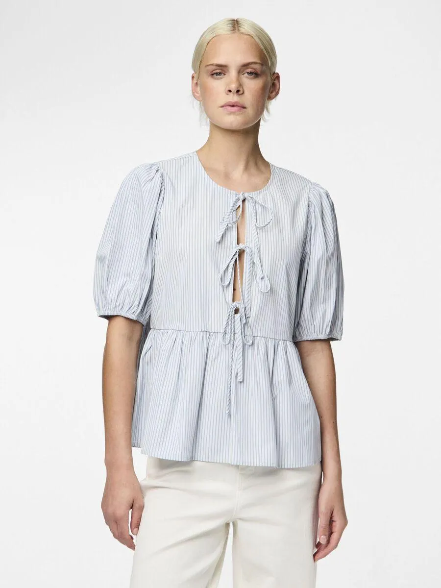 PCHOLLY STRIK TOP MET POFMOUWEN