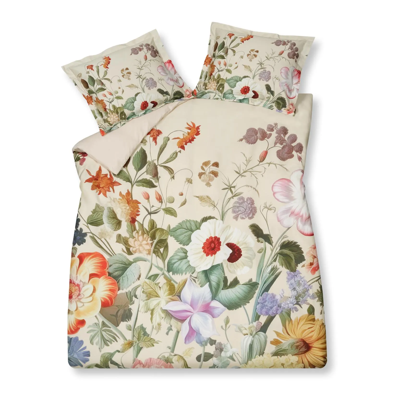 HOLIDAY dekbedovertrekset | cream tan