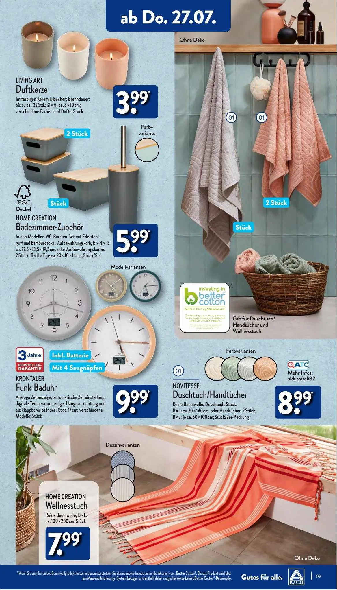 Aldi Duitsland Folder van 20 juli tot 26 juli 2023 - Folder pagina 19