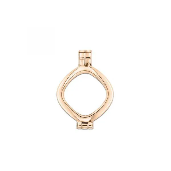 MY iMenso Quadrati "Plano" (13mm) medaillon (925/rosegold-plated)