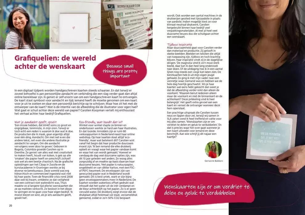 Ons magazine over vitaliteit, aandacht, eerlijkheid & bezieling van 9 oktober tot 22 december 2024 - Folder pagina 11