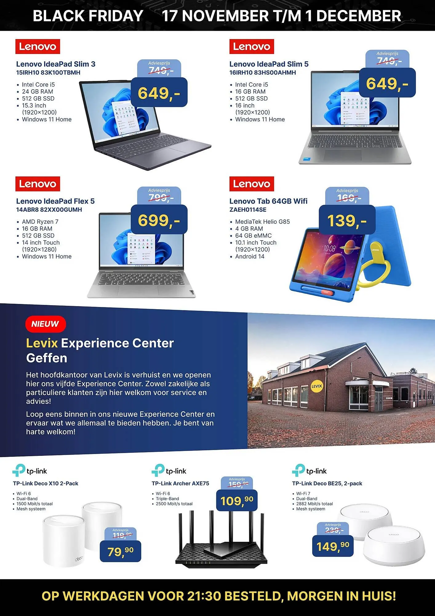Levix Computershop folder van 18 november tot 1 december 2025 - Folder pagina 3