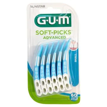 GUM Soft-Picks Advanced Small Tandenstoker 60 Stuks